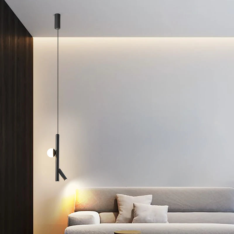 suspension nordique moderne pour éclairage intérieur design élégant - vue 3 sur 8