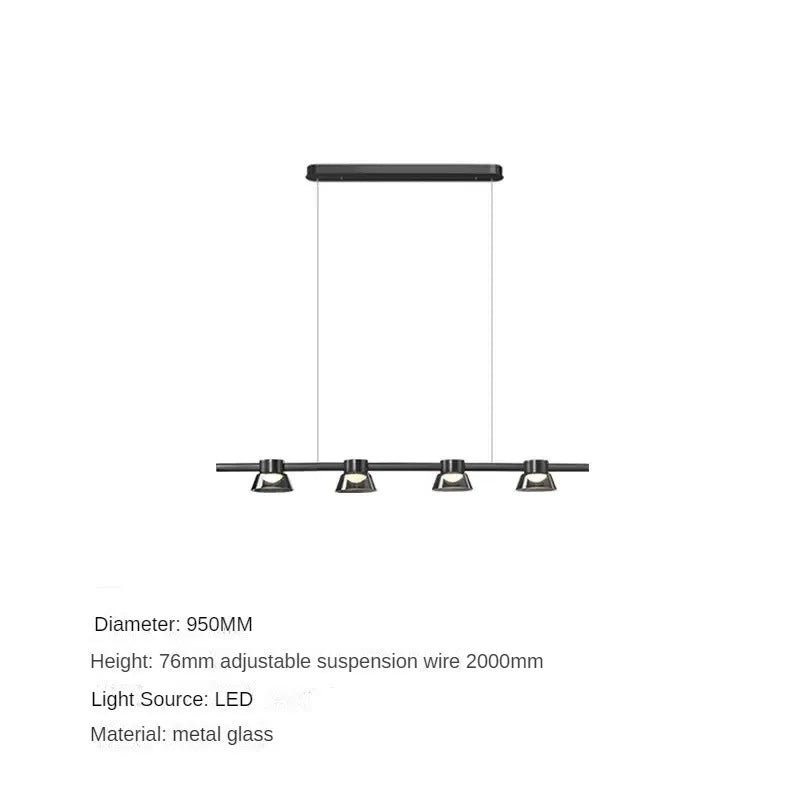 lustre en verre minimaliste italien pour intérieur moderne - vue 11 sur 12