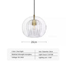 lustre moderne en verre pour un intérieur créatif