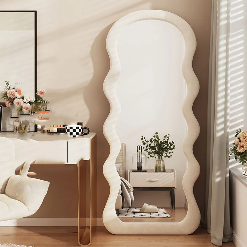 miroir debout design nordique esthétique pour décoration moderne - vue 3 sur 17