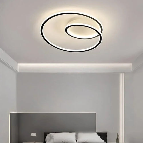 LED moderne Simple plafonnier allée Lustre pour salon salle à manger étude chambre décoration de la maison intérieur luminaire Lustre - vue 4 sur 20