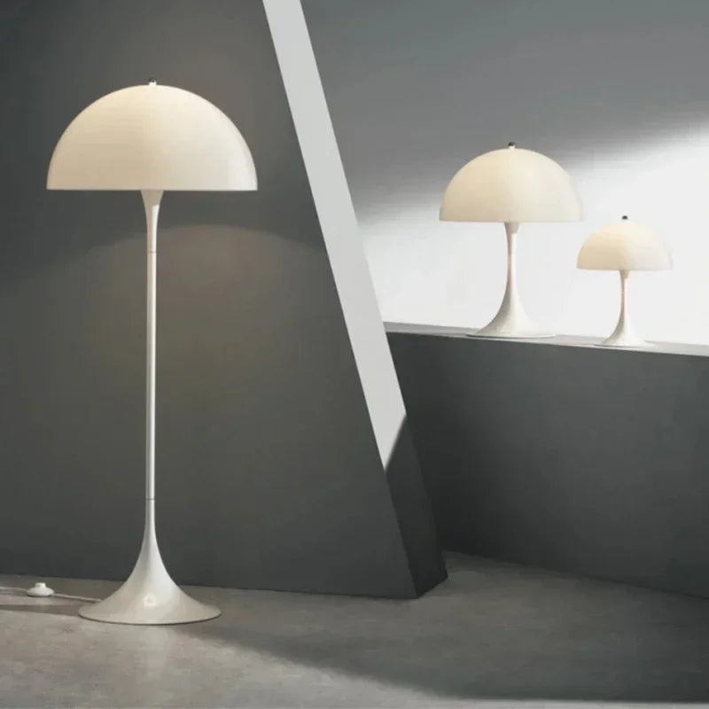 lampe table champignon moderne led chambre maison bureau lecture - vue 3 sur 9