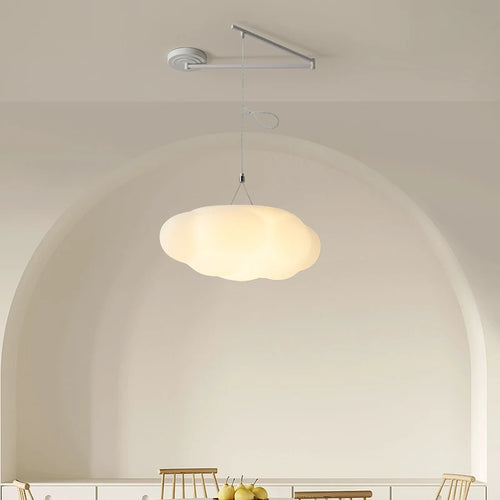 Simple moderne nouvelle crème nuage LED Lustres lumière pour Restaurant salon salle à manger chambre d'enfants couloir suspendus Lustres - vue 2 sur 10