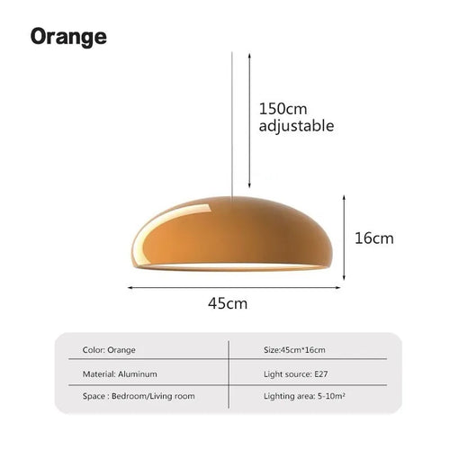 suspension led nordique macaron luminaire suspendu éclairage maison - vue 12 sur 21
