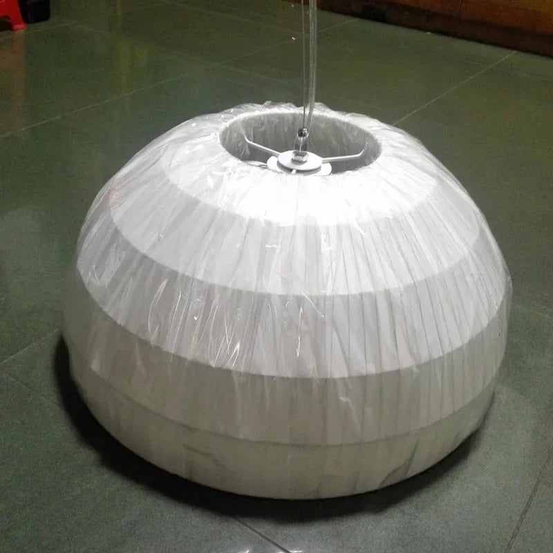 lustre led en tissu pour restaurant café et bar - vue 8 sur 8