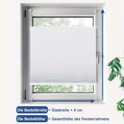 Store occultant double couche sans percage pour chambre - vue 7 sur 6