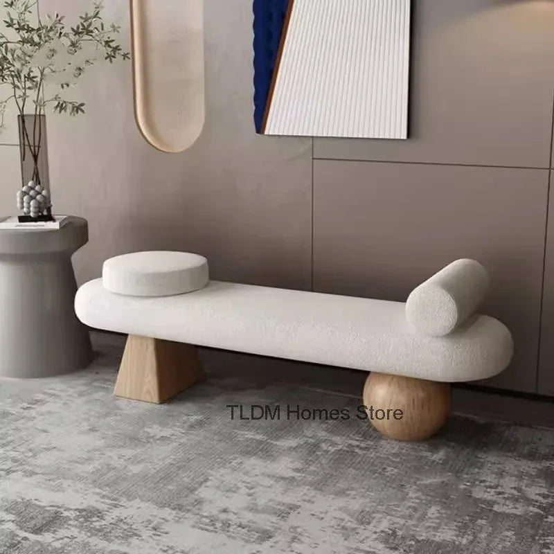 tabouret nordique créatif multifonction pour intérieur élégant - vue 3 sur 16