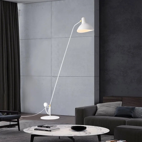 lampe de sol moderne à led au design créatif nordique - vue 5 sur 6
