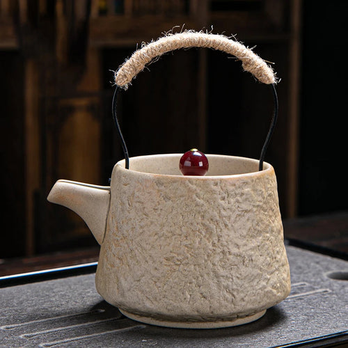 Service a the japonais retro theiere ceramique artisanale - vue 5 sur 7