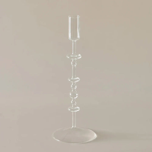 bougeoir en verre pour décoration intérieure créative et élégante - vue 10 sur 18