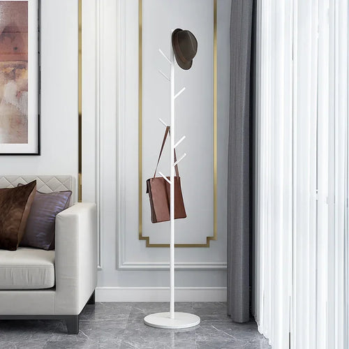 porte-manteau au sol pour vêtements et sacs polyvalent - vue 3 sur 17