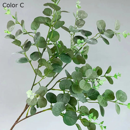 branche d'arbre d'eucalyptus luxueuse décoration plante artificielle - vue 10 sur 9