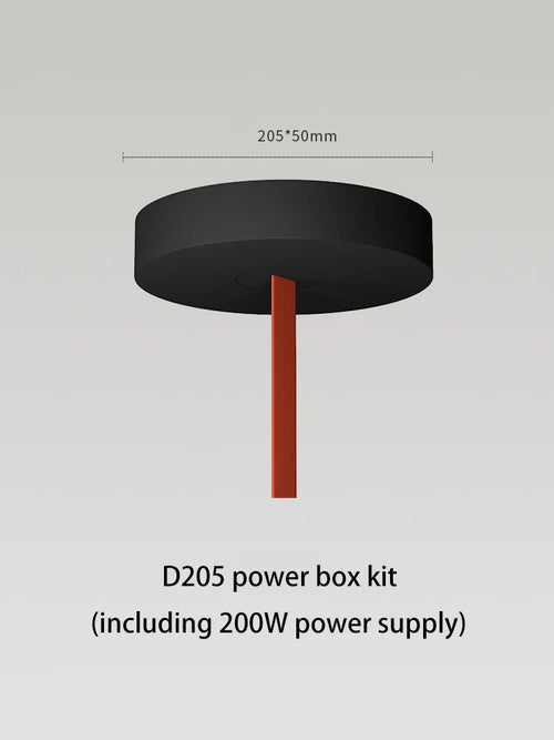 lustre moderne simple led avec bande conductrice lumineuse - vue 20 sur 27