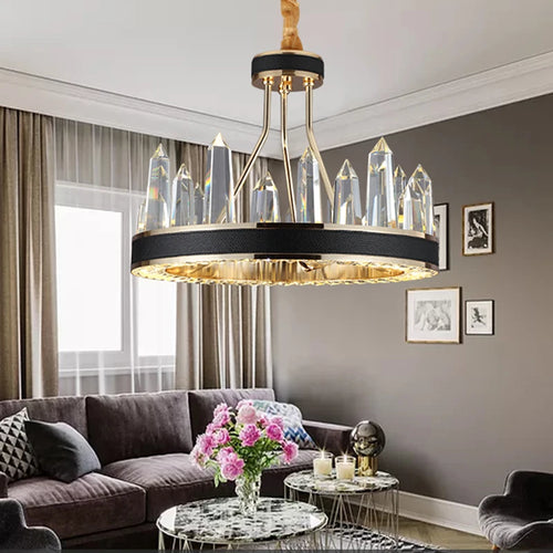 suspension en cristal transparent pour une décoration moderne - vue 7 sur 11