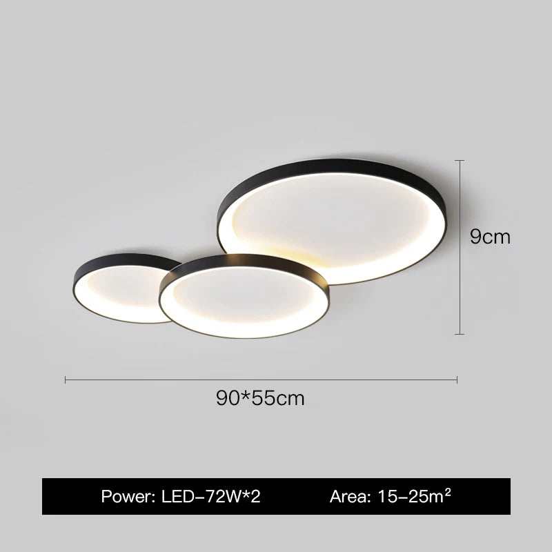 lustre led minimaliste moderne pour intérieur tendance 2023 - vue 11 sur 12