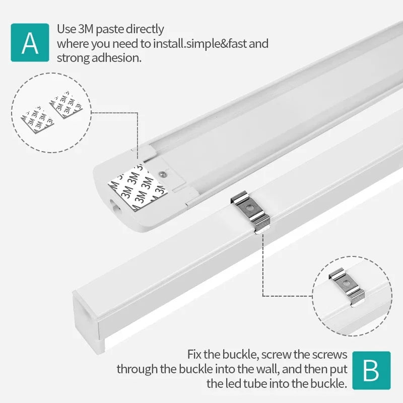 tube led super brillant pour éclairage intérieur cuisine - vue 4 sur 16