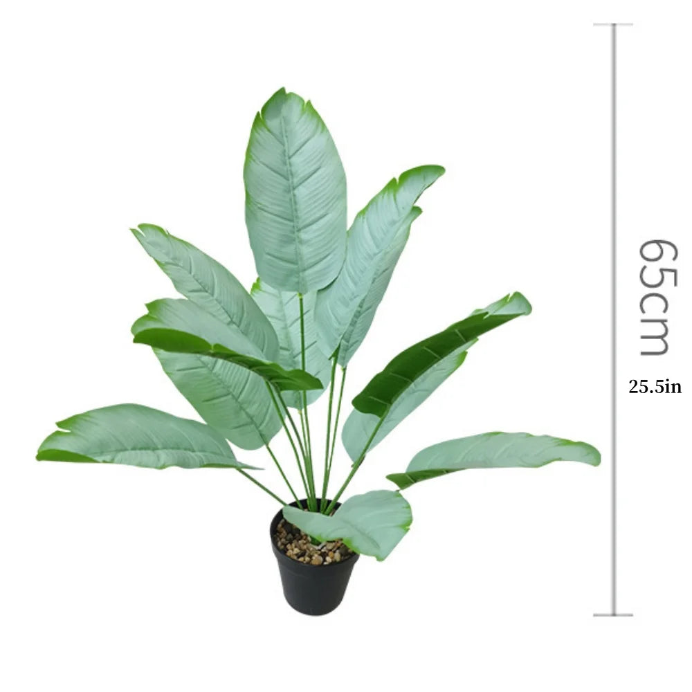 plante artificielle palmier plantain pour décoration intérieure et extérieure - vue 13 sur 27
