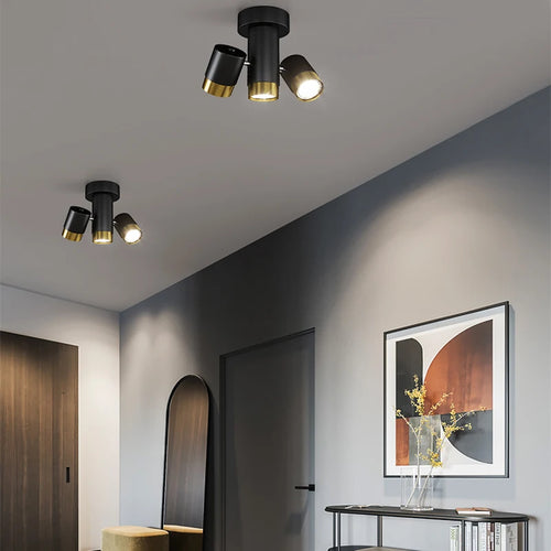 Plafonnier LED nordique éclairage intérieur spot vestiaire chambre salon couloir cuisine décoration de la maison plafonniers - vue 4 sur 9
