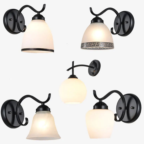 applique murale led rétro nordique moderne pour décoration intérieure - vue 3 sur 16