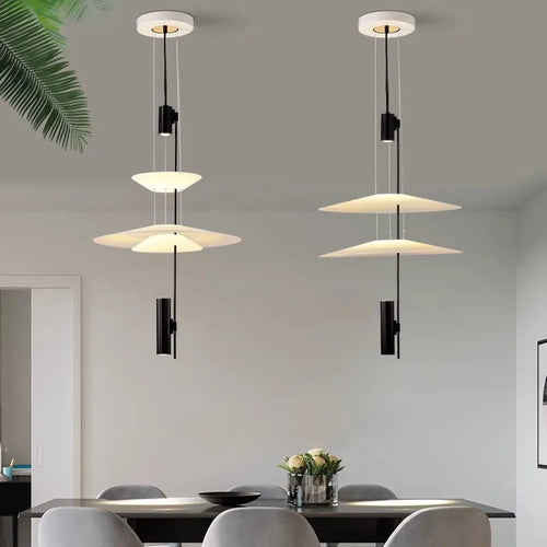 lampe nordique moderne créative au design unique - vue 2 sur 8