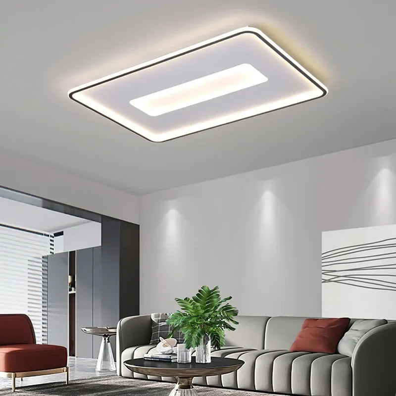 plafonnier led moderne pour décoration intérieure et éclairage design - vue 3 sur 20