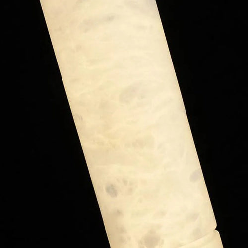 Lustre en cuivre de forme longue de luxe Décor - vue 7 sur 10