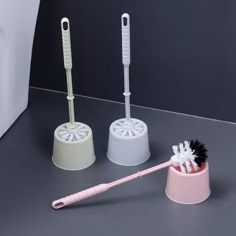 brosse de toilette luxe avec long manche pour nettoyage efficace - vue 2 sur 8