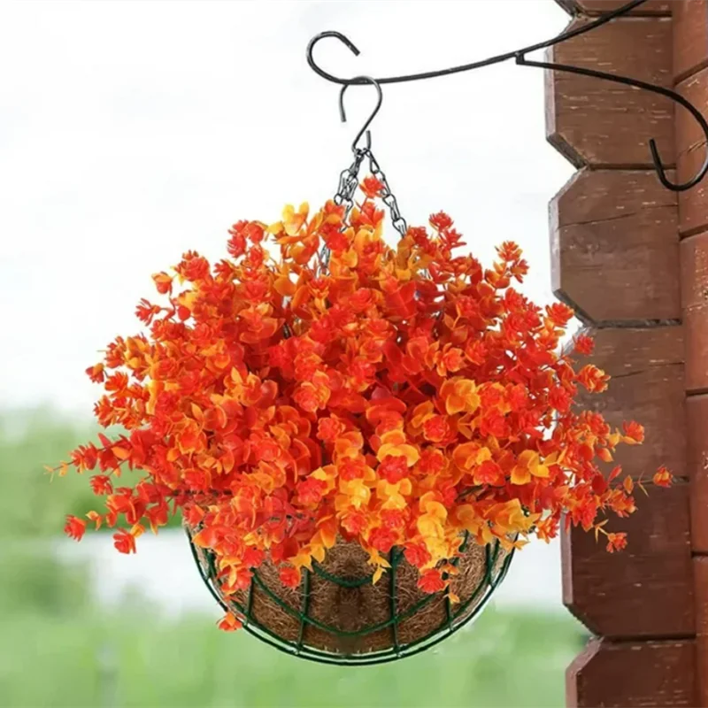 plante artificielle d'extérieur résistante aux uv pour décorations d'automne - vue 8 sur 8