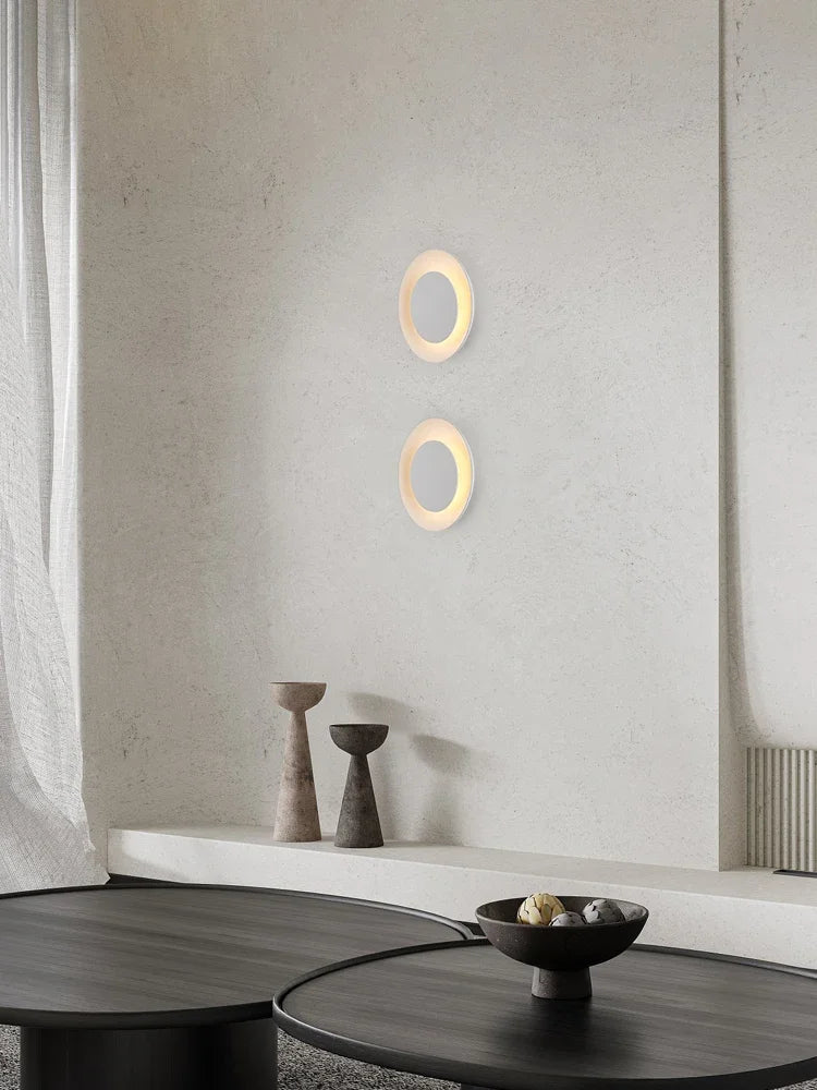 applique murale en plâtre design led moderne minimaliste créative - vue 3 sur 8