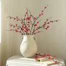 plantes artificielles de houx pour décoration florale et table