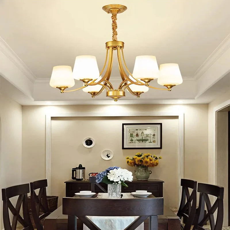 Lustre led design moderne luminaire décoratif d'intérieur - vue 3 sur 26