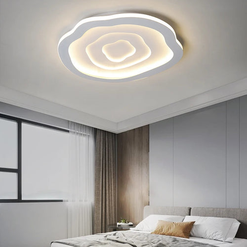 lustre led moderne pour éclairage intérieur design élégant - vue 5 sur 10