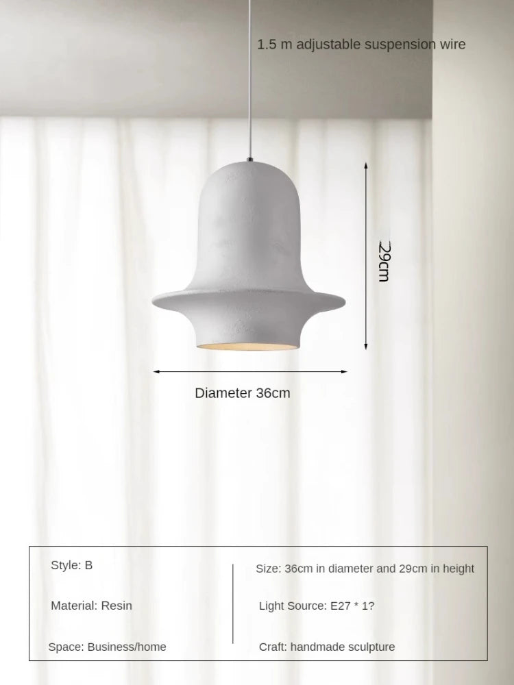 lustre rétro minimaliste pour décoration de restaurant et magasin