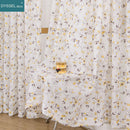 Rideau moderne rayures style europeen salon chambre