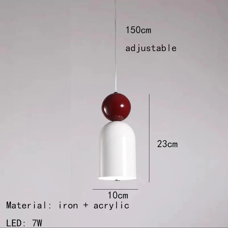lustre moderne réglable cordon métallique pour intérieur design - vue 14 sur 24