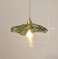Suspension Vintage en verre de fleur