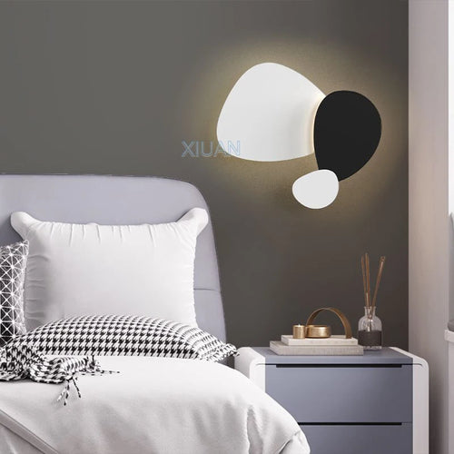 lampe de chevet moderne aux formes géométriques variées - vue 4 sur 10