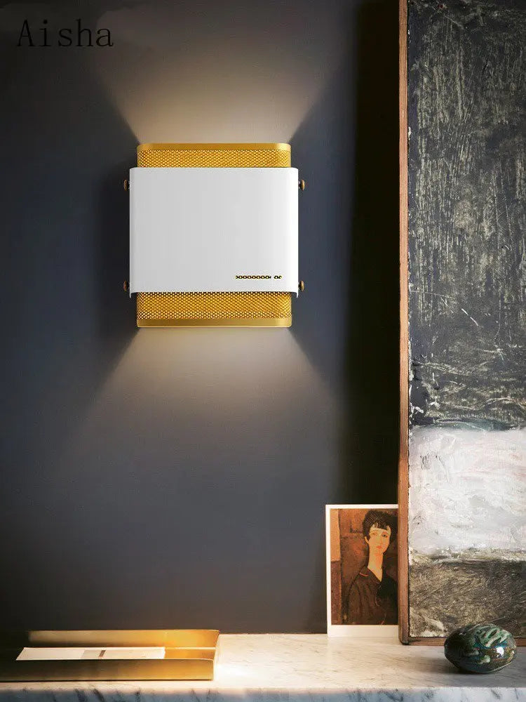 applique murale led en fer style américain pour intérieur moderne - vue 2 sur 7