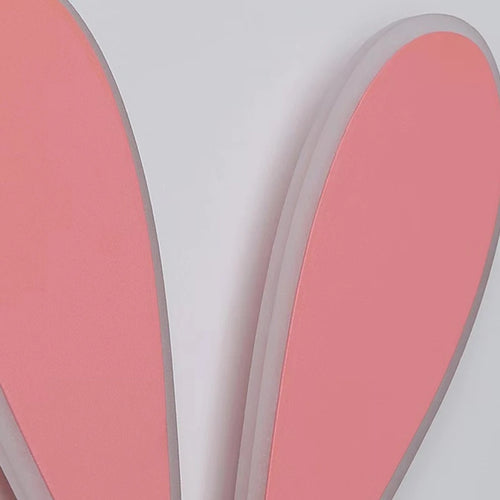 Fille enfant enfant chambre décor éclairage de nuit rose lapin appliques intérieur maison lapin bébé chambre belle bande dessinée lampe à LED - vue 5 sur 18