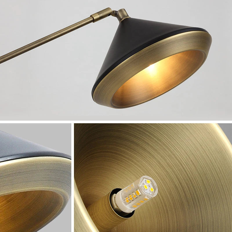 lampadaire moderne avec haut-parleur design luxe réglable - vue 5 sur 7