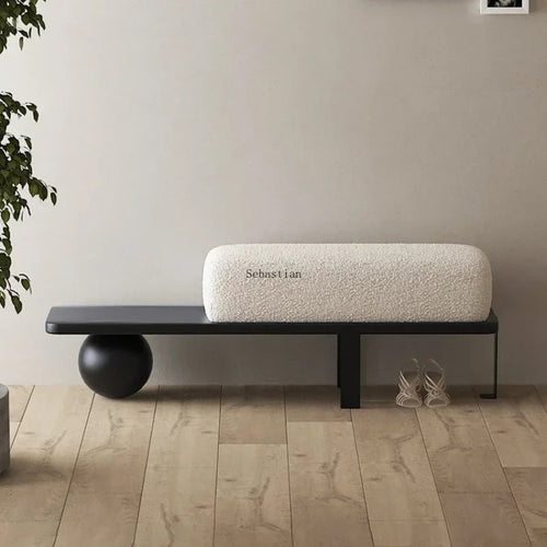 tabouret créatif pour changer de chaussures à la maison - vue 5 sur 11