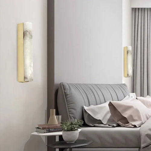 Applique murale longue en marbre de Style chinois - vue 3 sur 7