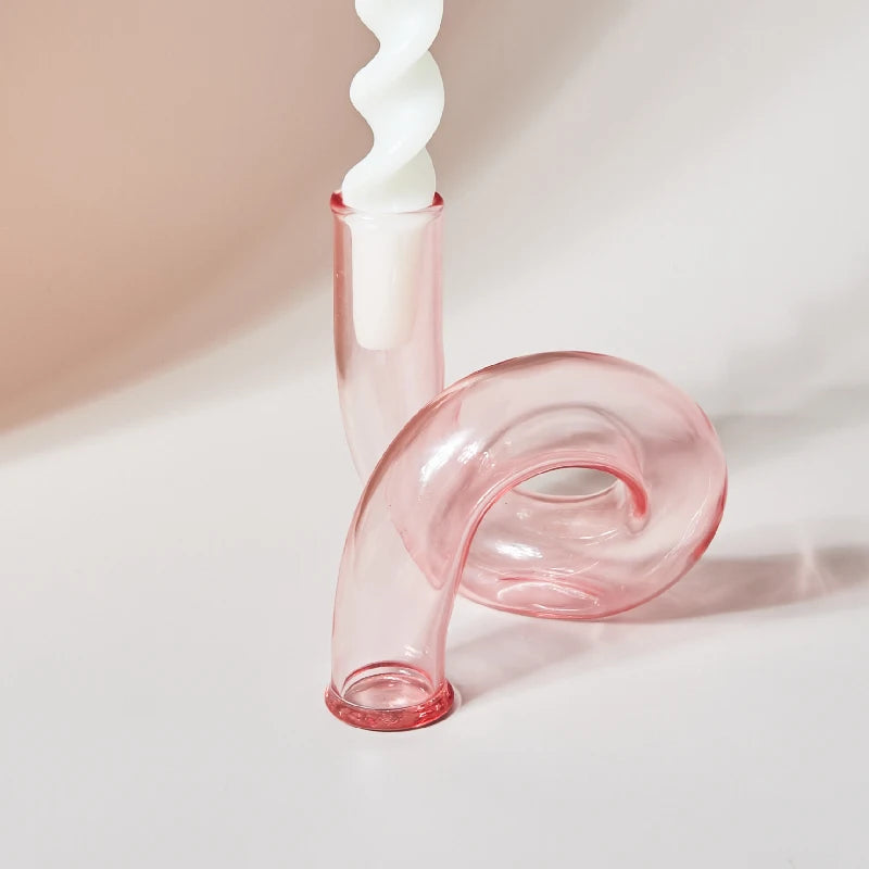vases en verre bougeoirs décoratifs pour mariage et événements - vue 7 sur 14