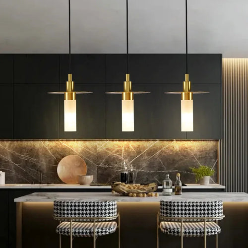 suspension en fer chromé luminaire décoratif moderne pour intérieur - vue 4 sur 9
