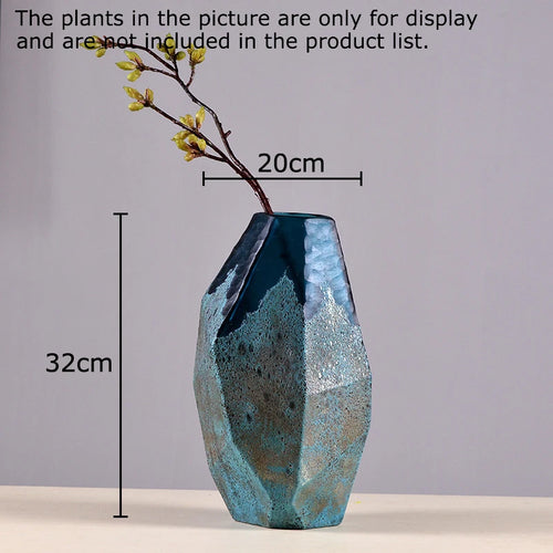 vase en verre géométrique pour décoration moderne et esthétique - vue 10 sur 9