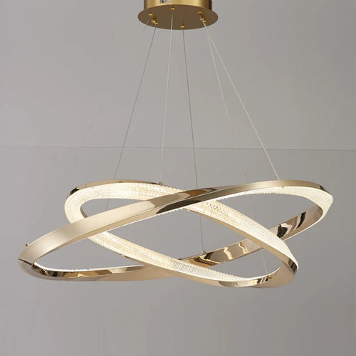 lustre circulaire à led moderne pour décoration intérieure - vue 2 sur 11