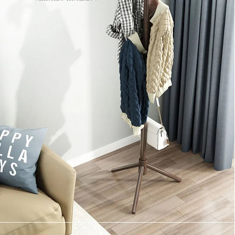 porte-manteau en bois pour chaussures et vêtements d'extérieur - vue 4 sur 15