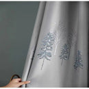 Rideau jacquard épais occultant sur mesure pour chambre