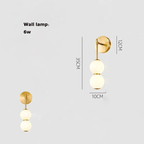 applique murale led maison fantaisie décoration murale moderne - vue 9 sur 11