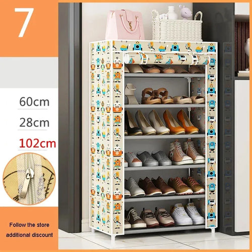 organisateur de rangement pour chaussures en plastique 120 paires luxe 2023 - vue 28 sur 28
